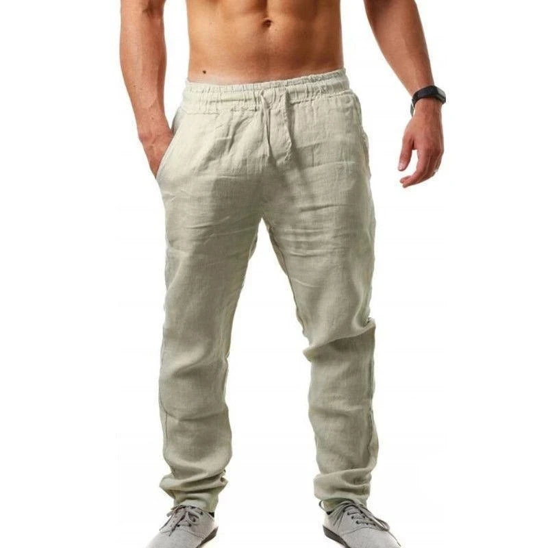 Men’s Linen Casual Pants