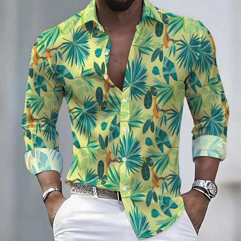 Men’s Coconut Print Shirt