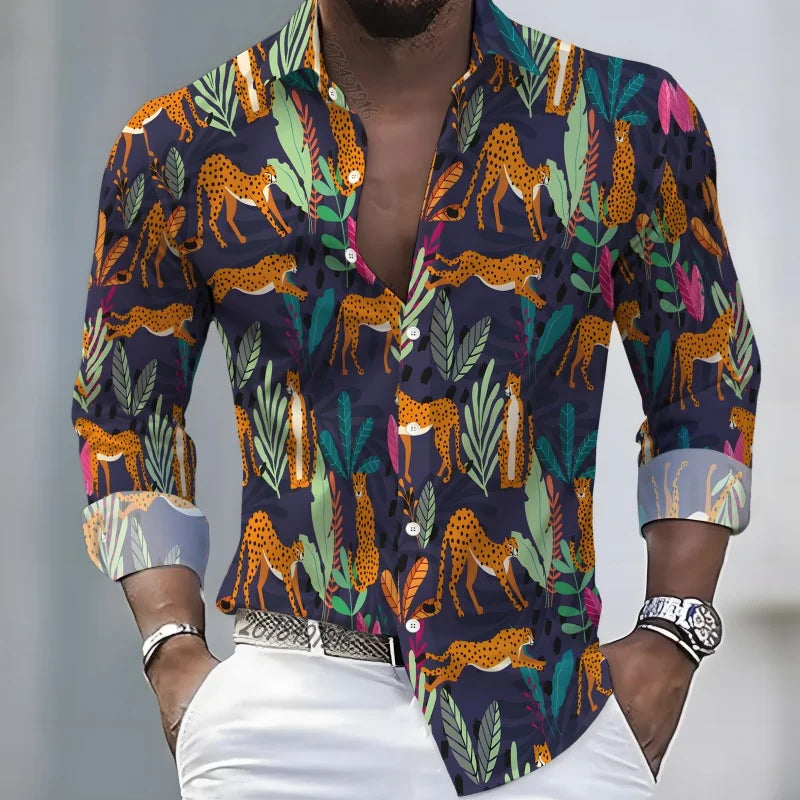 Men’s Coconut Print Shirt