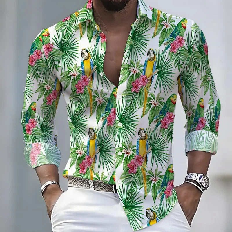 Men’s Coconut Print Shirt