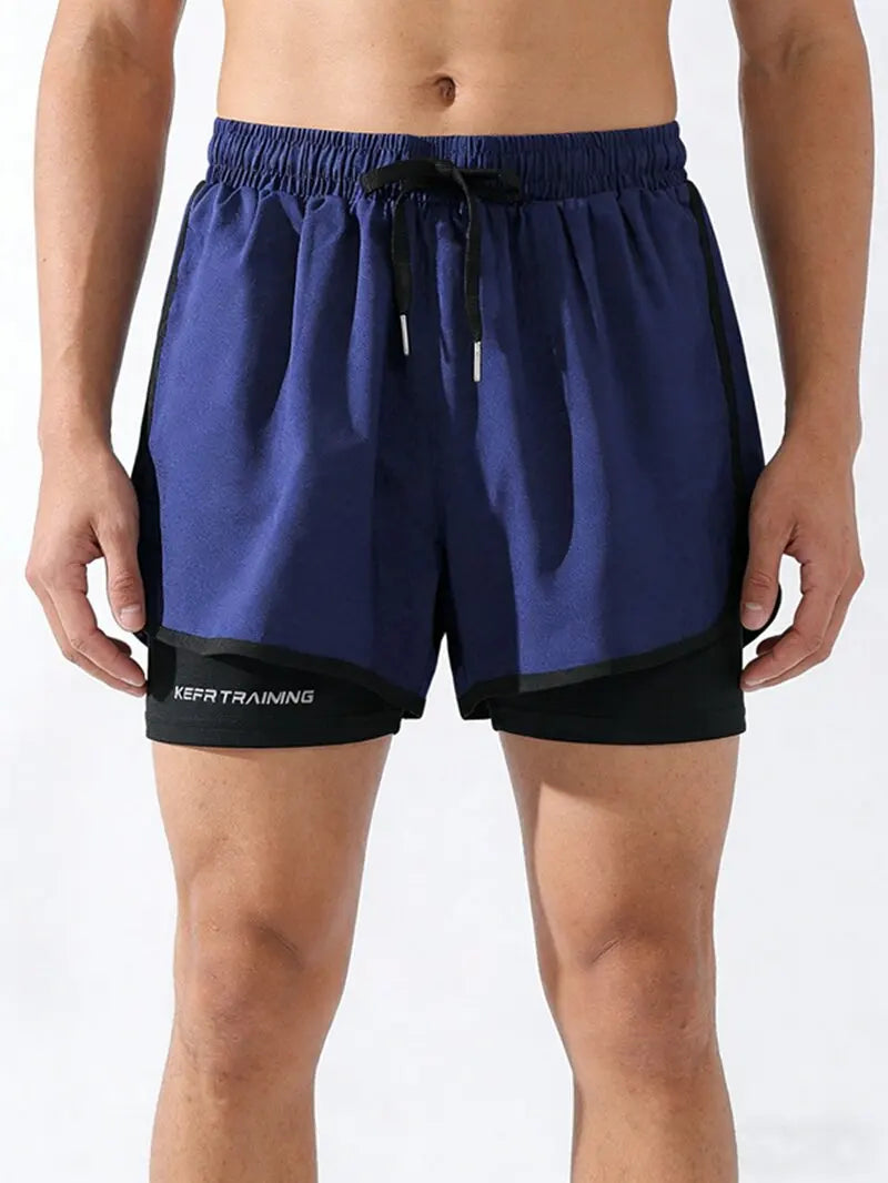 Unisex 2-in-1 Running Shorts