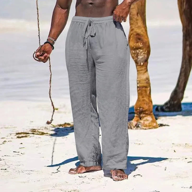 Men’s Linen Casual Pants