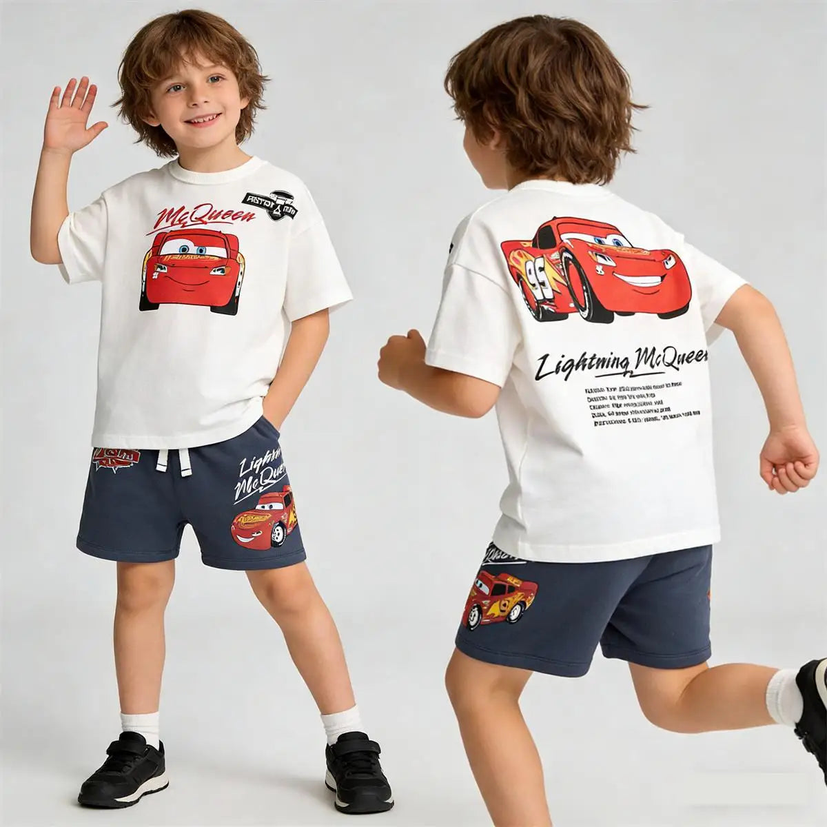 Boys Cartoon Summer Set