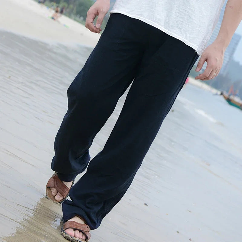 Men’s Linen Casual Pants