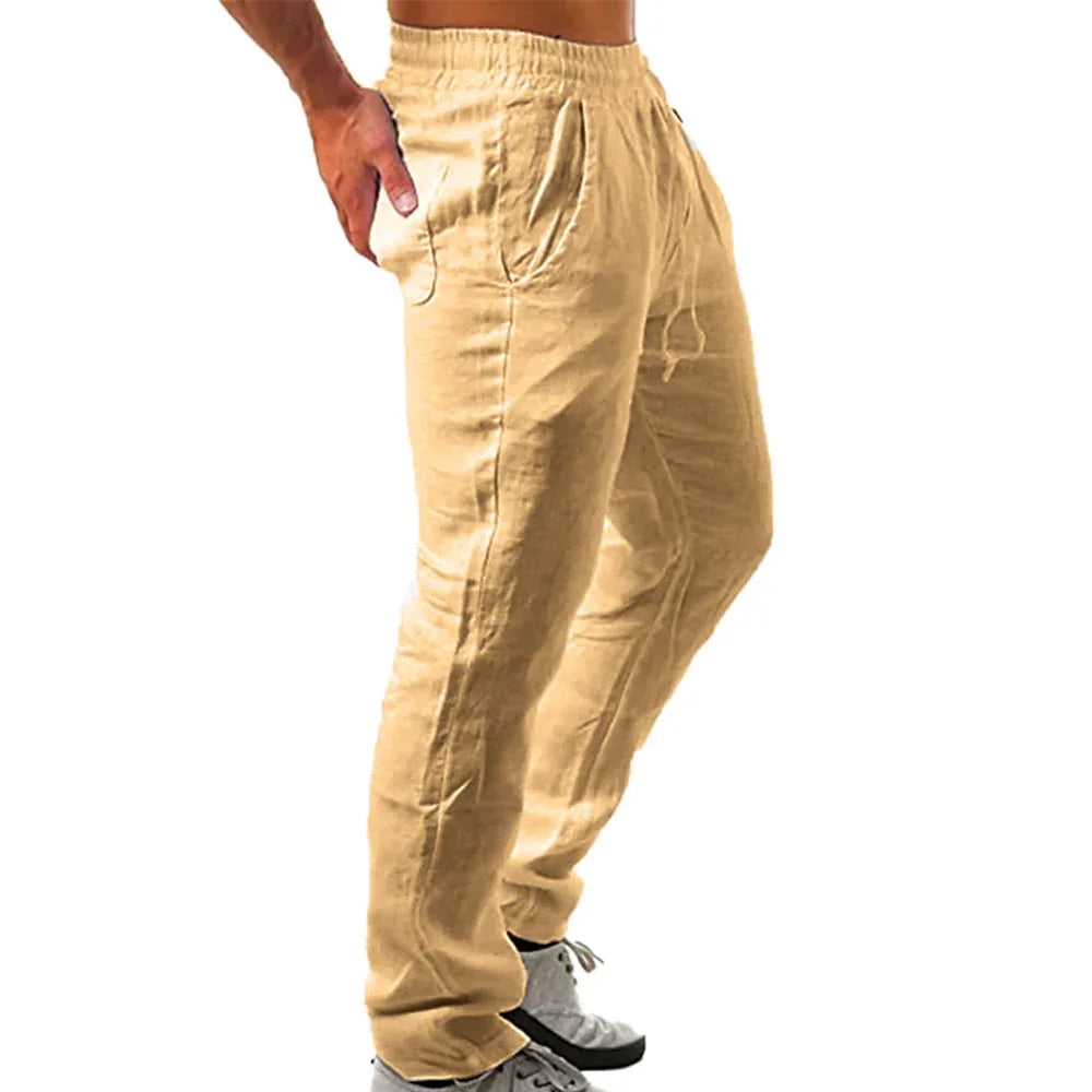 Men’s Linen Casual Pants