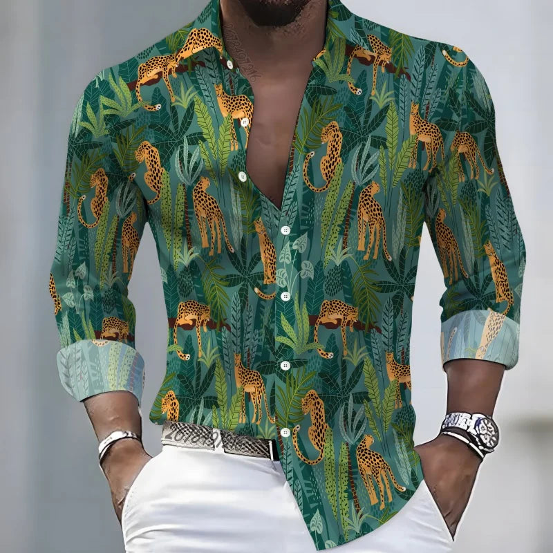 Men’s Coconut Print Shirt