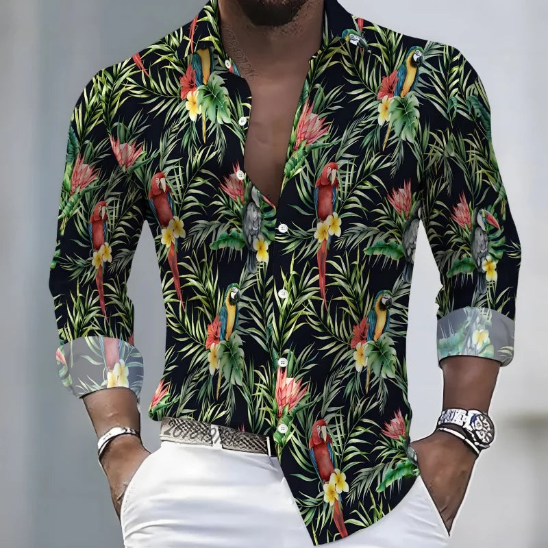 Men’s Coconut Print Shirt