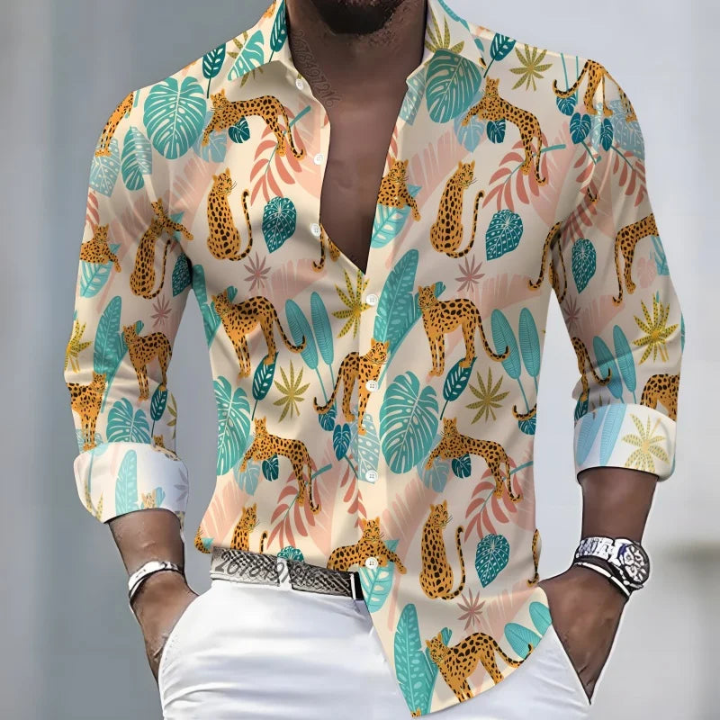 Men’s Coconut Print Shirt