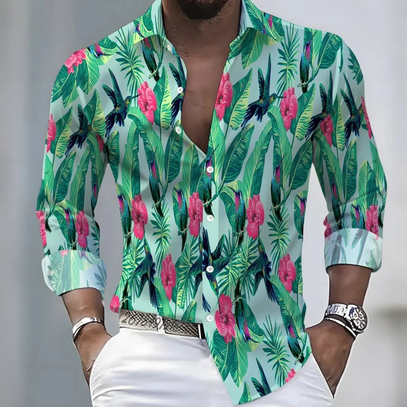 Men’s Coconut Print Shirt
