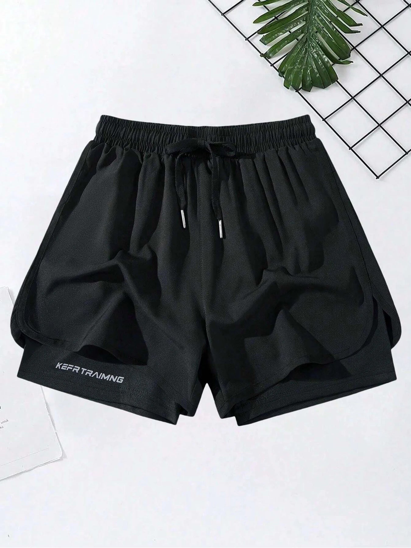 Unisex 2-in-1 Running Shorts