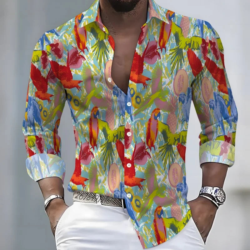 Men’s Coconut Print Shirt