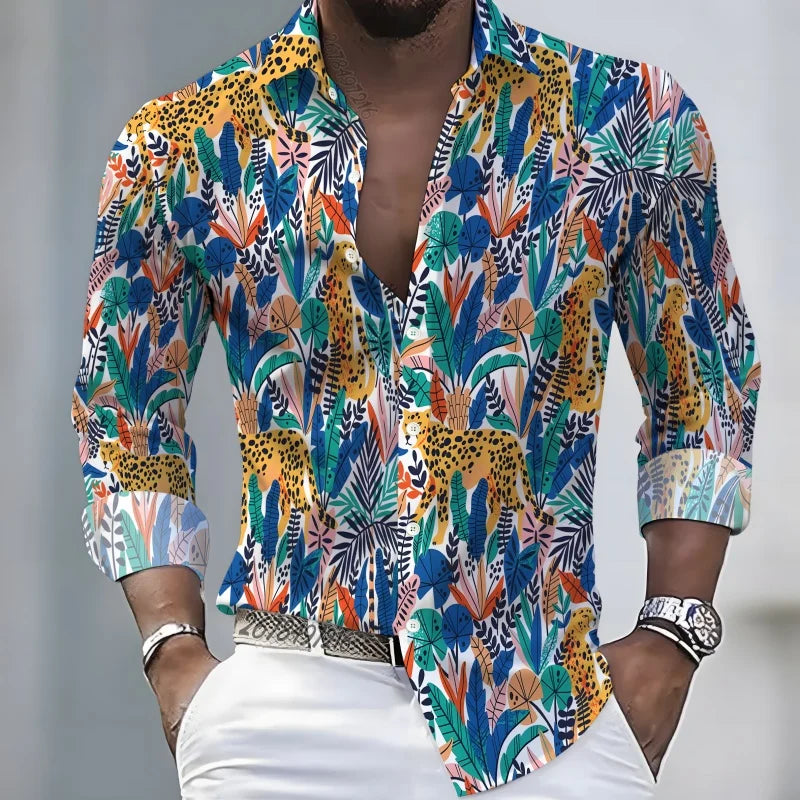 Men’s Coconut Print Shirt