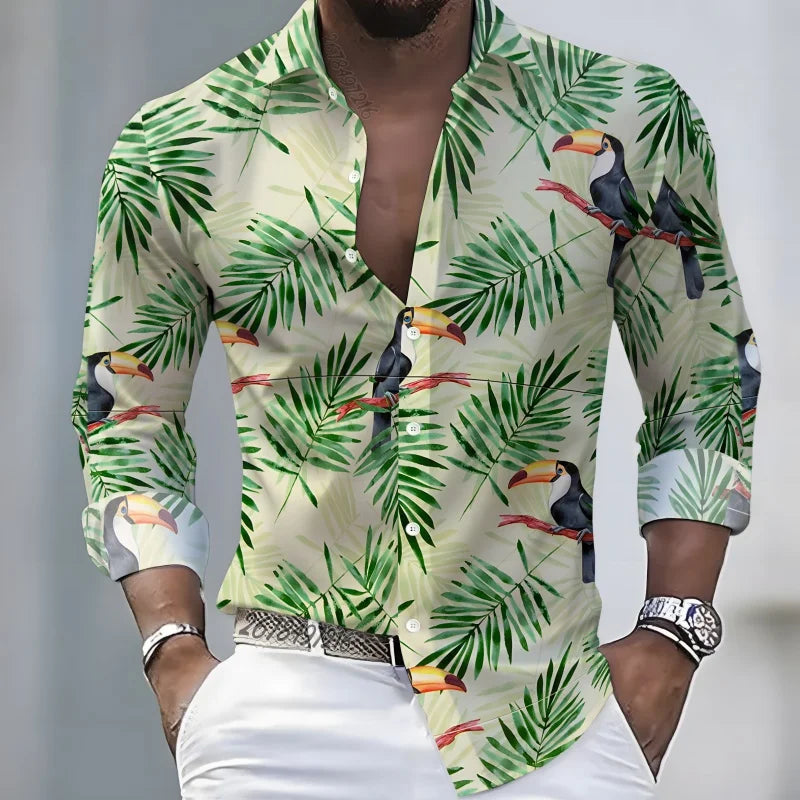 Men’s Coconut Print Shirt
