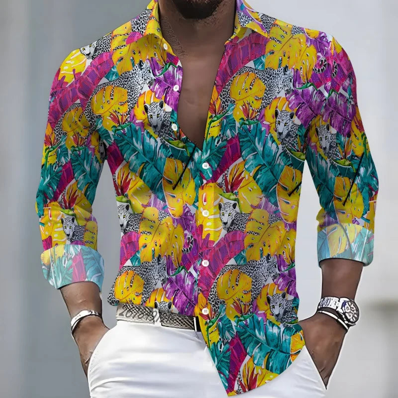 Men’s Coconut Print Shirt