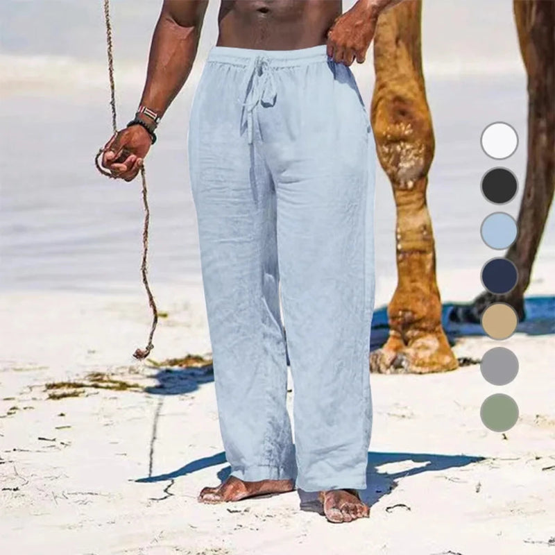 Men’s Linen Casual Pants