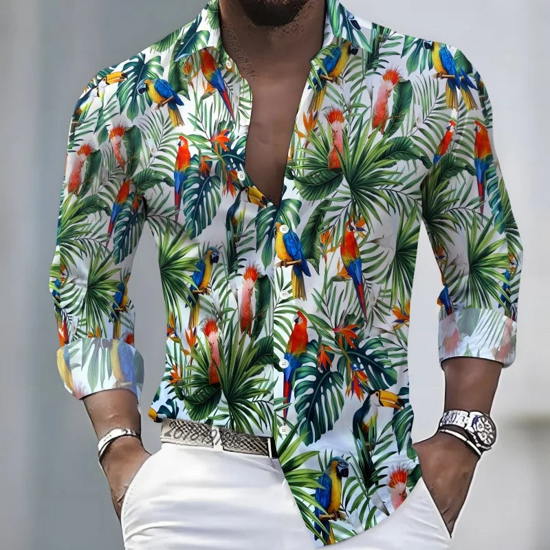 Men’s Coconut Print Shirt