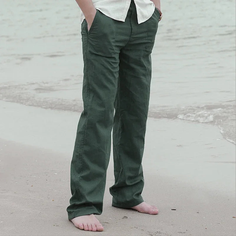Men’s Linen Casual Pants