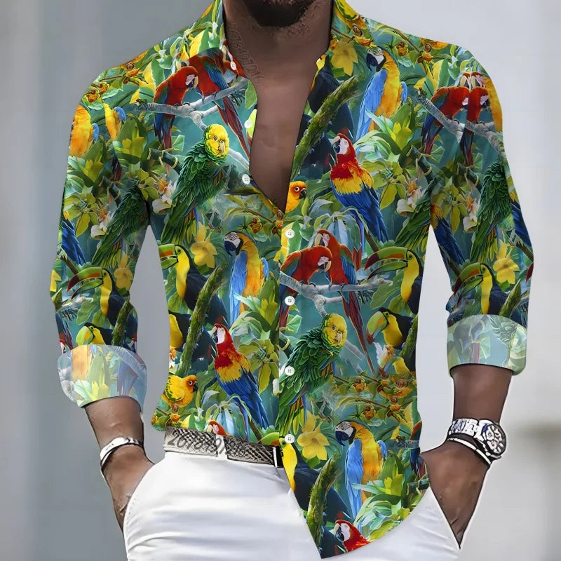 Men’s Coconut Print Shirt