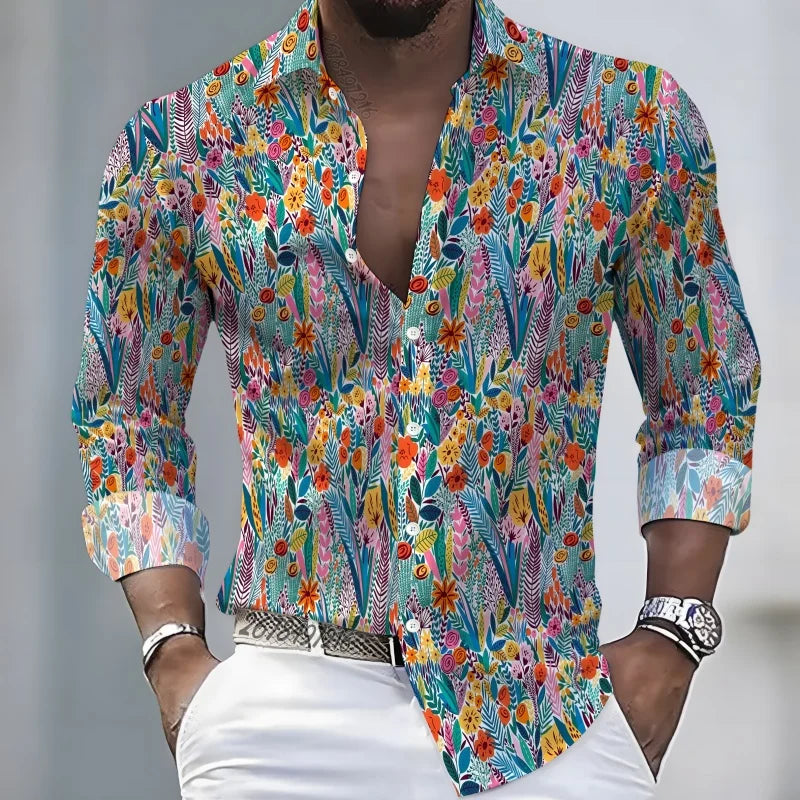 Men’s Coconut Print Shirt