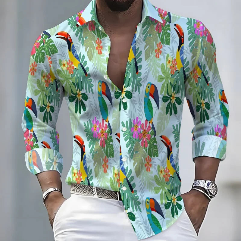 Men’s Coconut Print Shirt