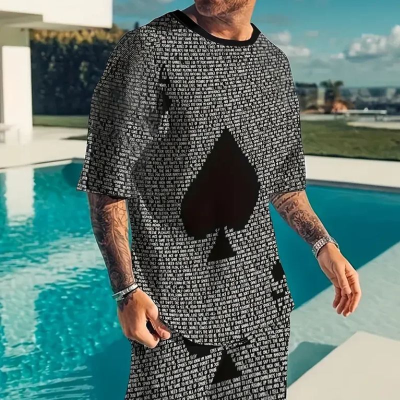 Men’s Color Block Track Set